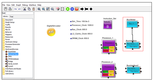 AEA Bus Arbiter Bus Interface Connection