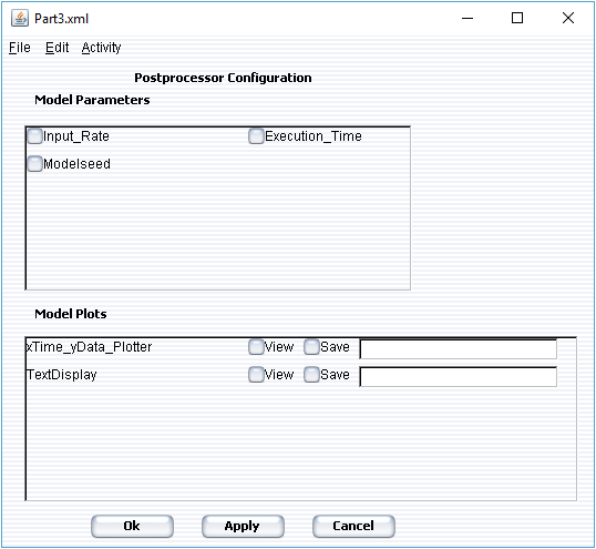 Post Processor Configure Men