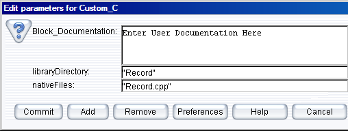 Configuring??the Custom_C block