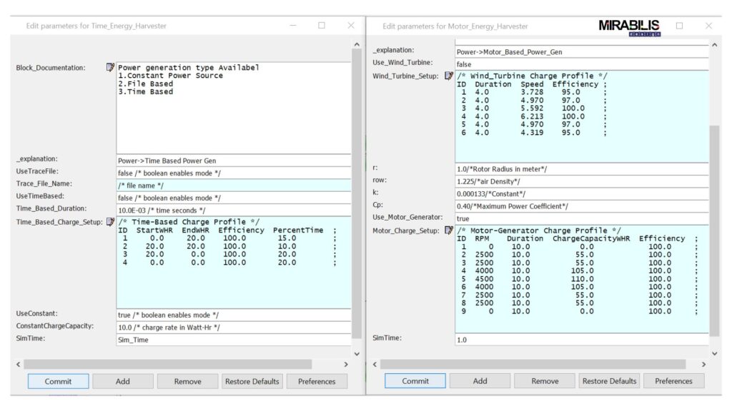 Figure 2 : Power Generators in VisualSim