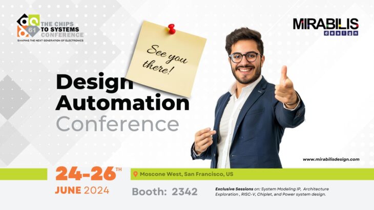 Join Mirabilis Design at DAC 2024 in Booth 2342